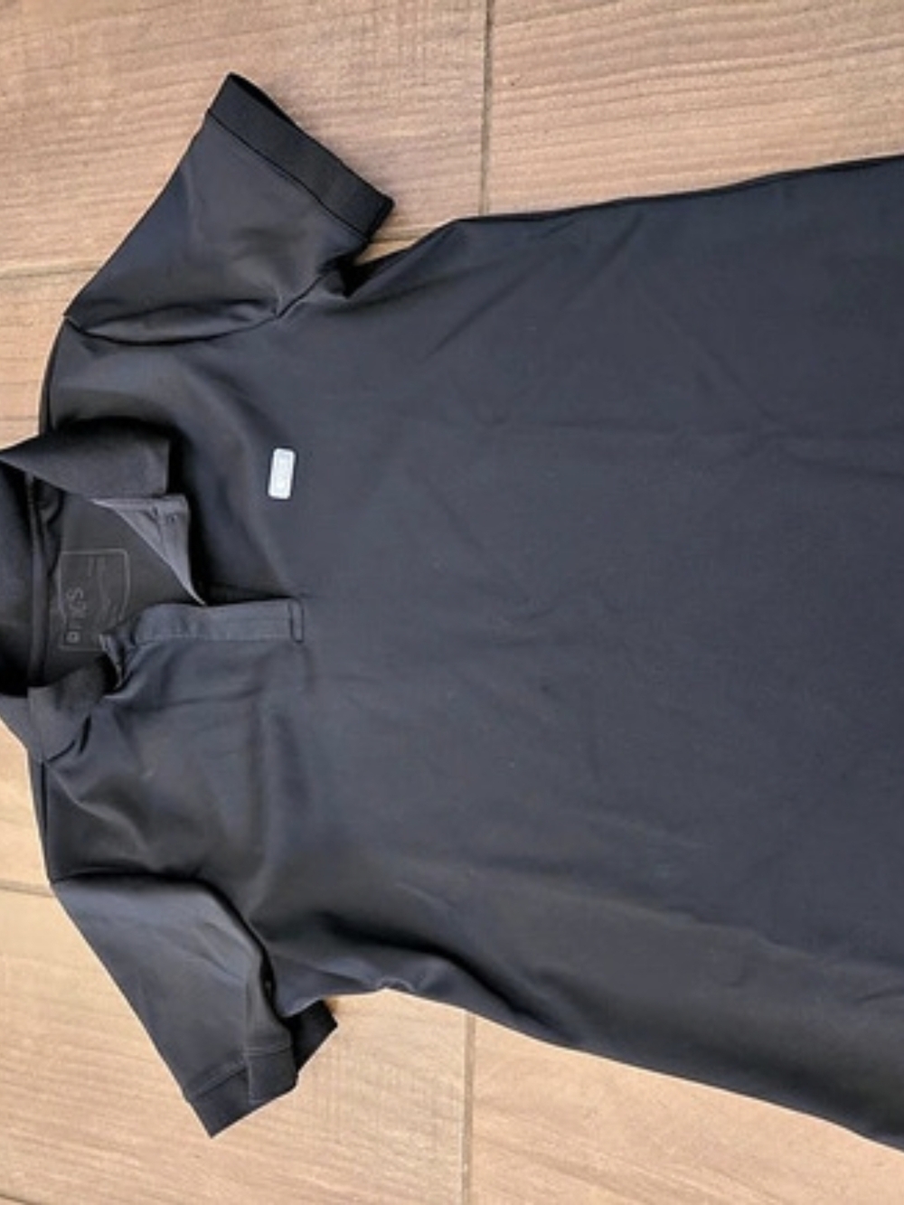 FIGS Technical Comfort Polo Black Medium Like New